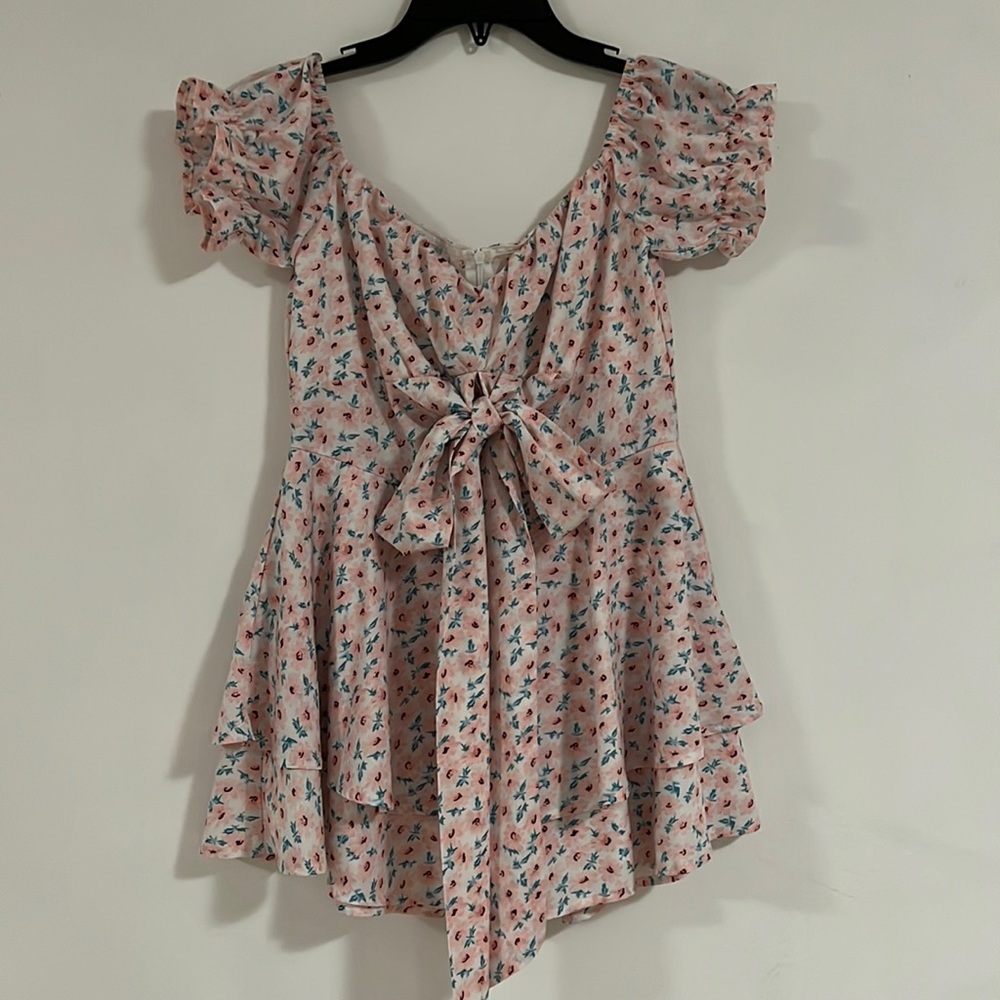 Printed Romper - image 3